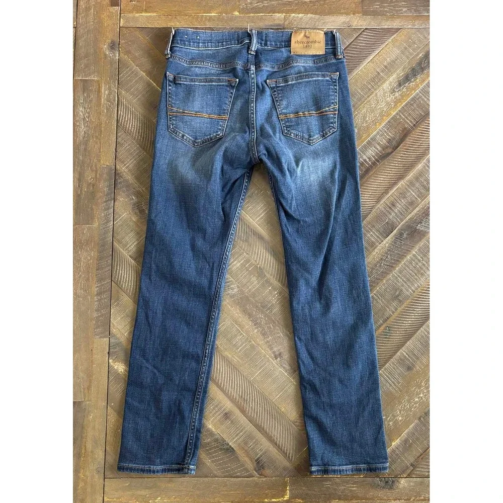 Abercrombie Kids Skinny Jeans Medium Wash Blue Denim Size 11/12